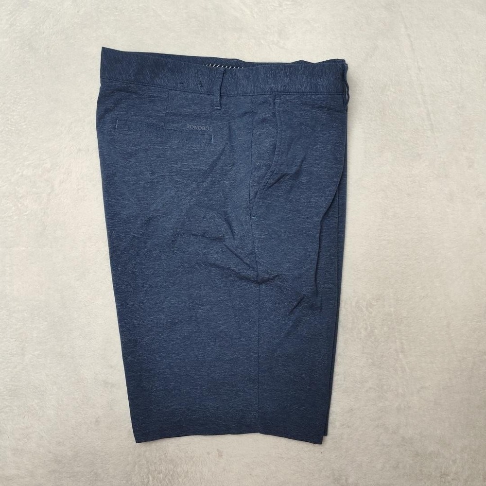 Bonobos Shorts Mens 34 Blue 10" Golf Chino Stretch Pockets Lightweight Tennis
